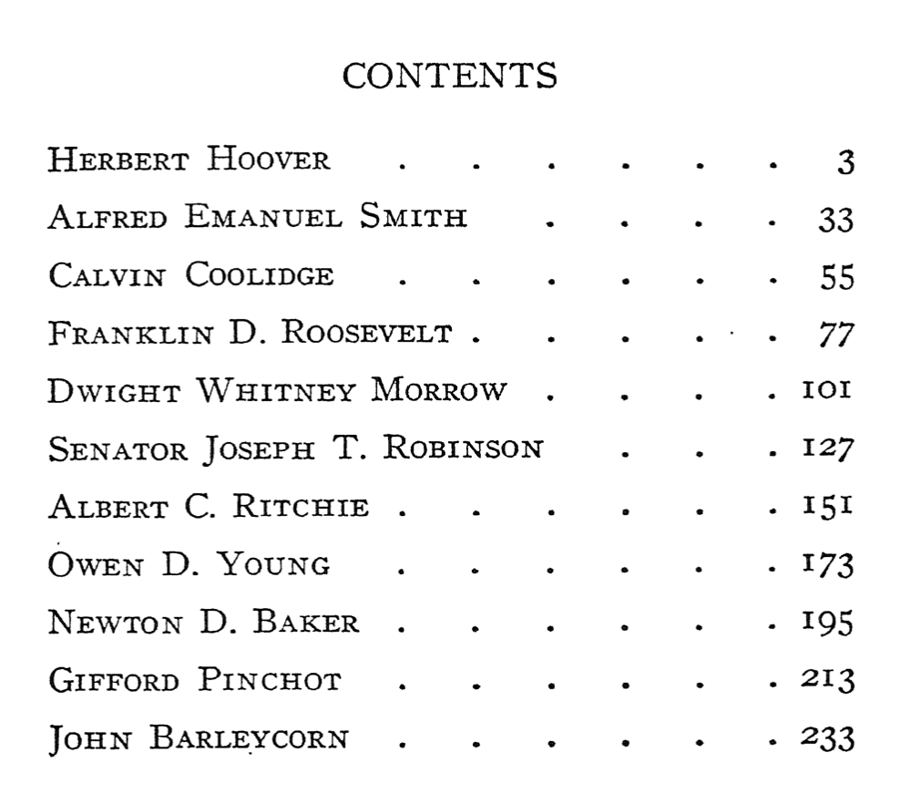 People featured in the book